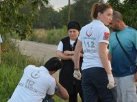 Otomobiller çarpıştı 1 yaralı