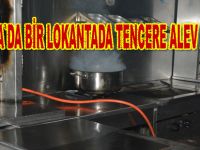 Ocakta unutulan yemek itfaiyeyi harekete geçirdi