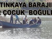 Altınkaya barajında 2 çocuk boğuldu