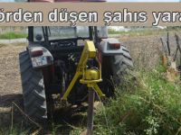 Bafra'da Traktörden düşen şahıs yaralandı