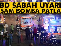 ABD Vatandaşlarını sabah uyardı!