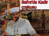Bafra'da Kadir gecesinde camiler doldu taştı