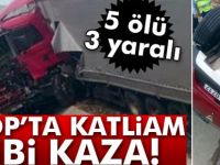 Boyabat'ta kaza 5 ölü 3 yaralı