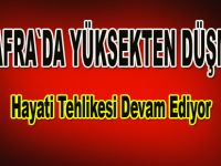 Engelli vatandaş merdivenden düştü