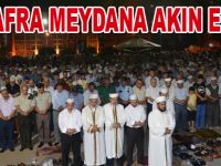 Bafra meydana akın etti