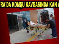 Bafra`da kavga : 1 yaralı