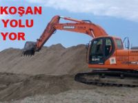 Geyik-koşan sahil yolu yapılıyor
