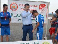 19 Mayıs Belediyesi Plaj Futbolunda Şampiyon.
