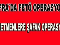 Öğretmenlere operasyon