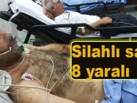 Samsun'da silahlı saldırı 8 yaralı