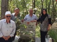 ŞEHİT  FEHMİ SEVİNÇ KABRİ BAŞINDA DUALARLA ANILDI