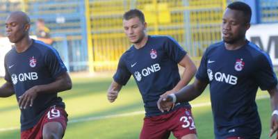 Trabzonspor'un yenileri sahada