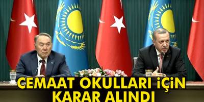 Nazarbayev;"Türkiye’ye düşman olan bize de düşmandır"