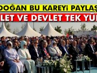 Erdoğan protokol fotoğrafını paylaştı
