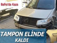 Bafra’da Maddi Hasarlı Kaza Meydana Geldi