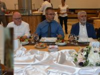 Rektör Bilgiç seçimde aday olan öğretim üyeleri ile buluştu