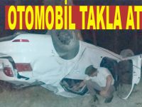Otomobil takla attı: 1 yaralı