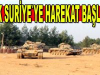 Cerablus'a askeri harekat başladı