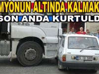 Bafra`da trafik kazası