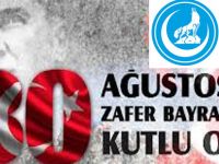 BAFRA ÜLKÜ OCAKLARI 30 AĞUSTOS ZAFER BAYRAMI KUTLAMA MESAJI