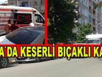 Bafra`da bıçaklı kavga: 1 yaralı