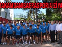Türkoğlu`dan Bafraspor`a ziyaret