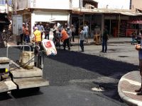 Başkan Şahin'e asfalt teşekkürü