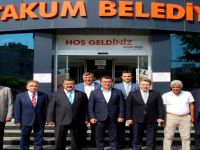 Feramuz Üstün’den Atakum’a ziyaret