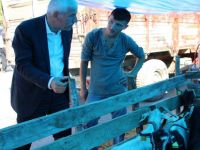 Alaçam Belediye BaşkanıHadi UYAR'dan Kurban Pazarını Ziyaret