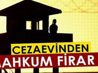 Bafra cezaevinden firar