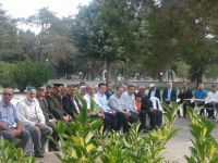 Şehitlikte Arife günü programı