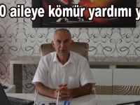 Türkoğlu;6800 aileye kömür yardımı yapıldı