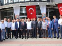 Bafra belediyesinde bayramlaşma