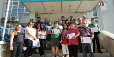 GÖNÜLLÜ KIZILAYCILAR’IN EĞİTİMİ TAMAMLANDI