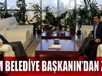 ALAÇAM BELEDİYE BAŞKANIN’DAN ZİYARET