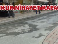 Saski çukuru kapatıldı