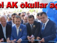 Bafra'da AK Okullar açıldı