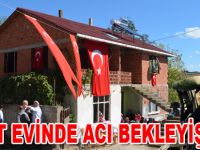 Şehit evinde acı bekleyiş
