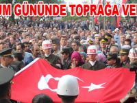 Şehit Burak Perçin doğum gününde toprağa verildi