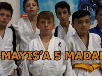 19 MAYIS’A BEŞ MADALYA