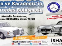 Mercedes’ler Atakum’da buluşuyor.