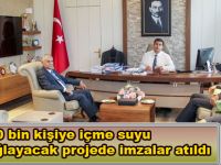 Bafra'ya yeni su hattı geliyor