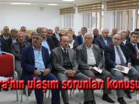 Bafra’da ulaşım sorunları masaya yatırıldı