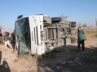 Düğün yolunda kaza: 26 yaralı