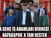 Bafra Giad`dan Bafraspor`a tam destek