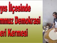 19 Mayıs İlçesinde 15 Temmuz Demokrasi Şehitleri Kermesi