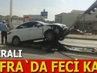 Bafra`da kaza : 2 yaralı