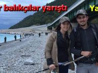 Yakakent'de Amatör balıkçılar yarıştı