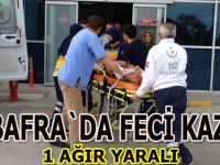 Traktör Motosiklete çarptı 16 yaşında çocuk ağır yaralandı