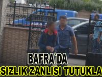 Hırsızlık zanlısı tutuklandı